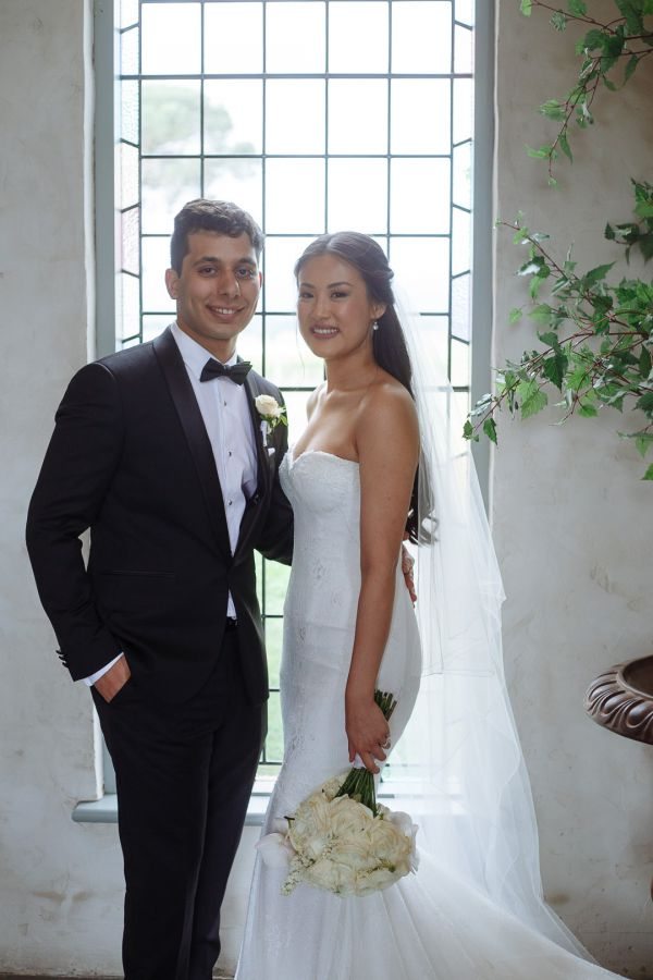 Helen and Jonathan's wedding day in Melbourne, frame 331