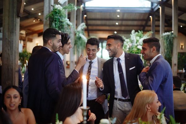 Helen and Jonathan's wedding day in Melbourne, frame 370