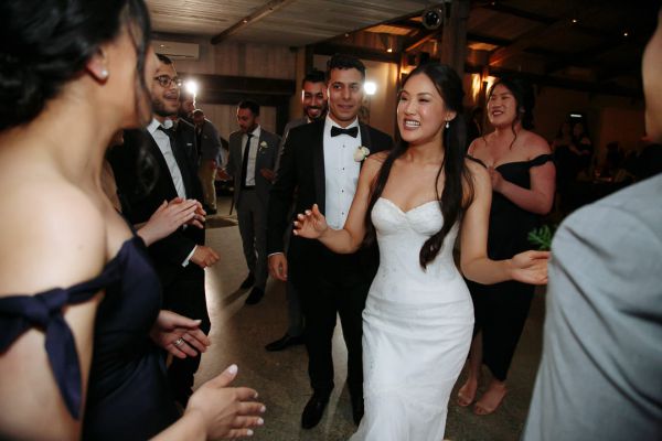 Helen and Jonathan's wedding day in Melbourne, frame 520