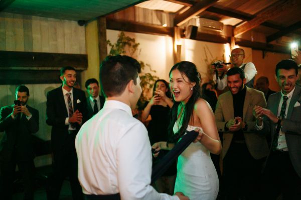 Helen and Jonathan's wedding day in Melbourne, frame 556
