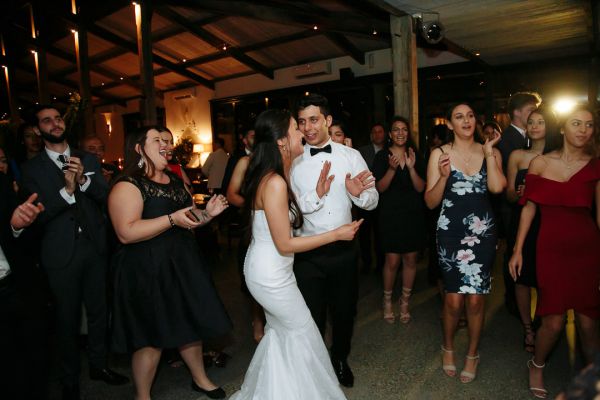 Helen and Jonathan's wedding day in Melbourne, frame 565