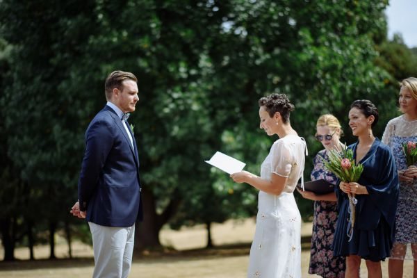 Sarah and Jye's wedding day in Healesville, frame 106