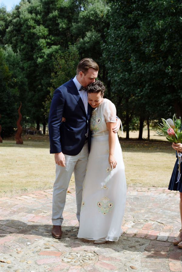 Sarah and Jye's wedding day in Healesville, frame 118