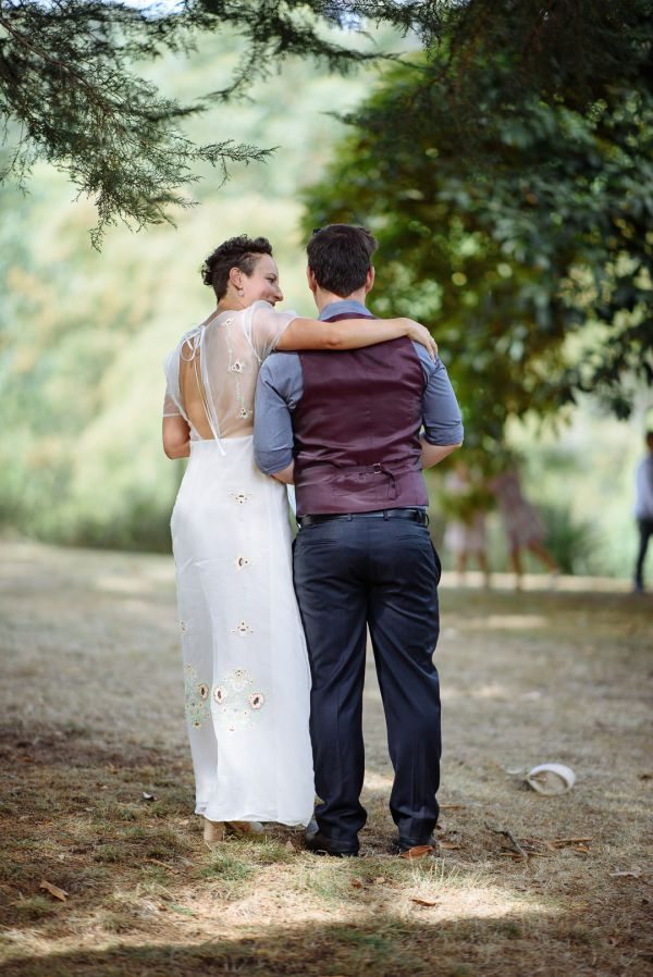 Strathvea Guesthouse wedding, the couple, frame 164