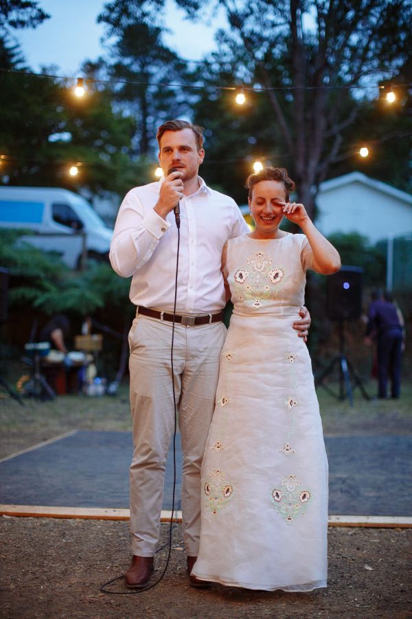 Sarah and Jye's wedding day in Healesville, frame 325