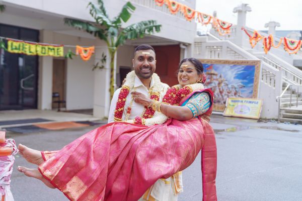 Sri Durga Devi Temple wedding, Yarlini and Simon, frame 158
