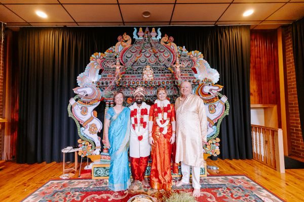 Wedding photograph 015 from Felice and Praz's day at Sydney Murugan Temple