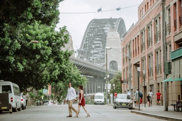 Sydney Opera House pre-wedding photo Sydney