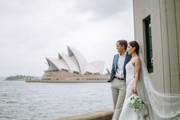Wedding photograph 006 from Jeannette and Pierre's day at Sydney Opera House