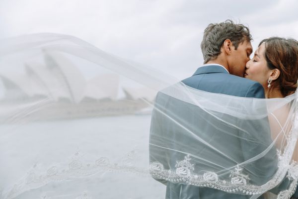 Wedding photograph 009 from Jeannette and Pierre's day at Sydney Opera House