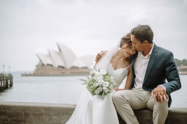 Wedding photograph 021 from Jeannette and Pierre's day at Sydney Opera House