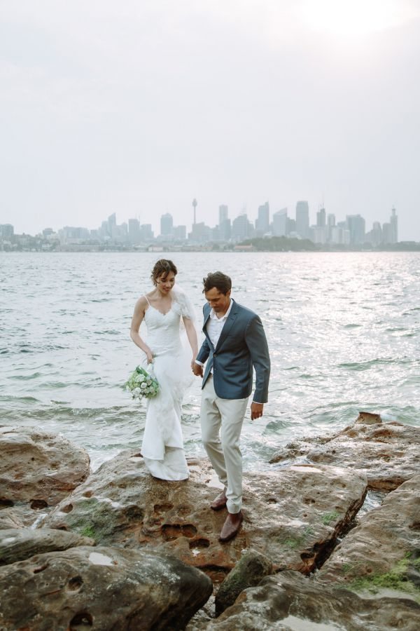 Sydney Opera House pre-wedding, Jeannette and Pierre, frame 056