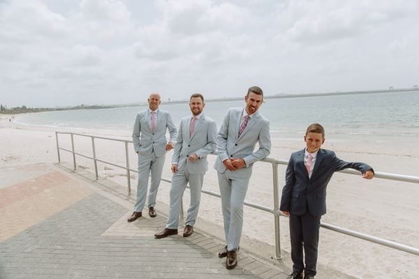 Lauren and Adam's wedding day in Sans Souci, frame 007