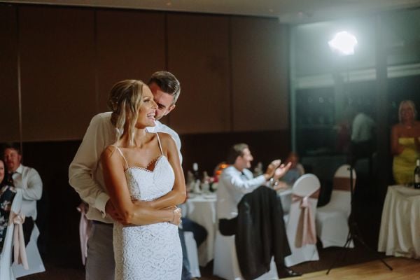 Lauren and Adam's wedding day in Sans Souci, frame 058