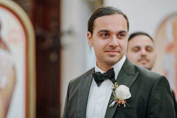 Sts Michael and Gabriel Antiochian Orthodox Church wedding, Anycie and Ronny, frame 035