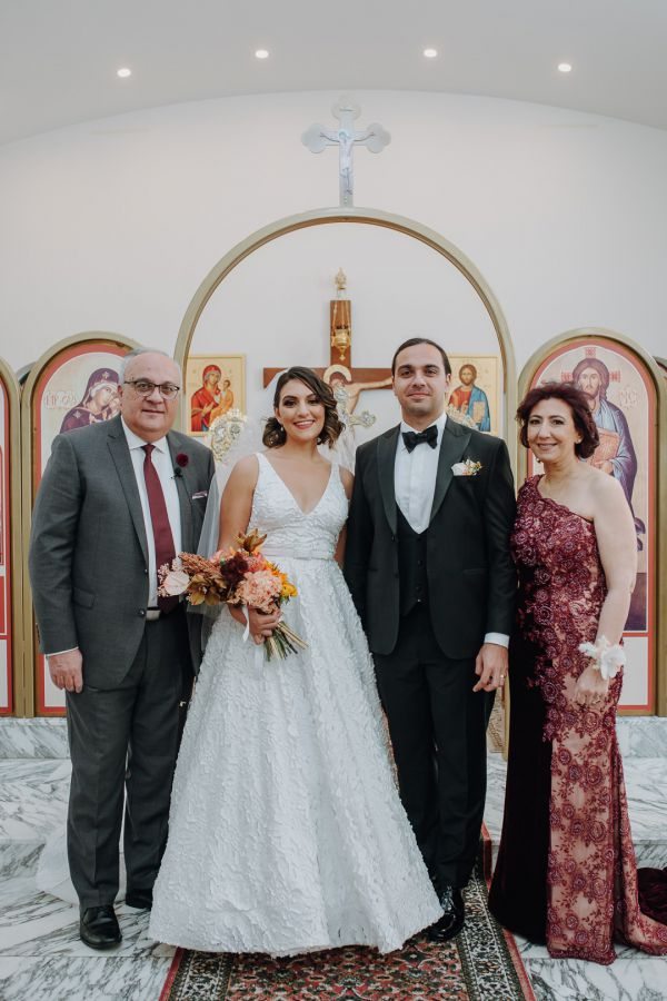 Sts Michael and Gabriel Antiochian Orthodox Church wedding, Anycie and Ronny, frame 056