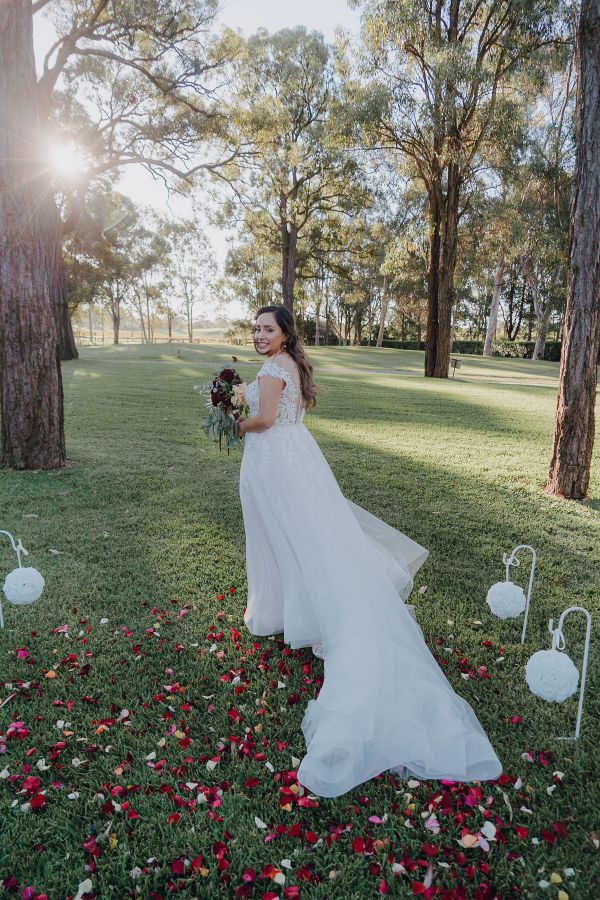 Susan and William's wedding day in Pokolbin, frame 076