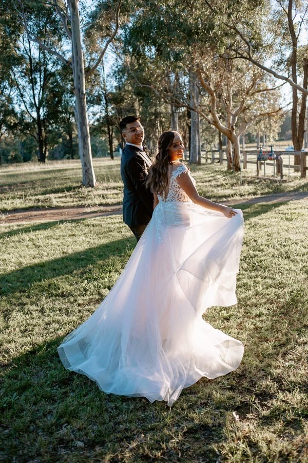 Susan and William's wedding day in Pokolbin, frame 106