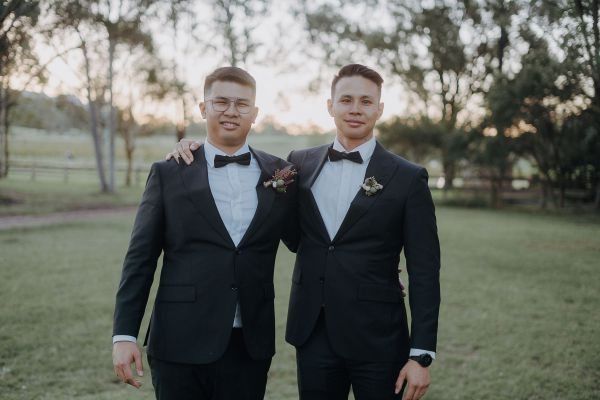 Susan and William's wedding day in Pokolbin, frame 121