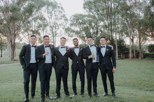 Susan and William's wedding day in Pokolbin, frame 124