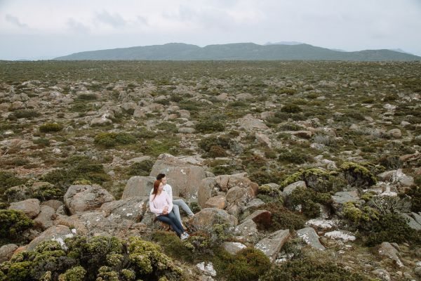 Angel and Andrew's pre-wedding session in Tasmania, frame 005