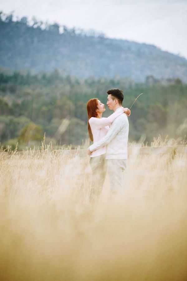 Angel and Andrew's pre-wedding session in Tasmania, frame 006