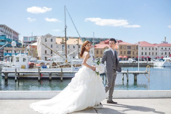 Angel and Andrew's pre-wedding session in Tasmania, frame 031