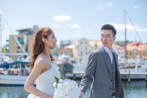 Angel and Andrew's pre-wedding session in Tasmania, frame 032