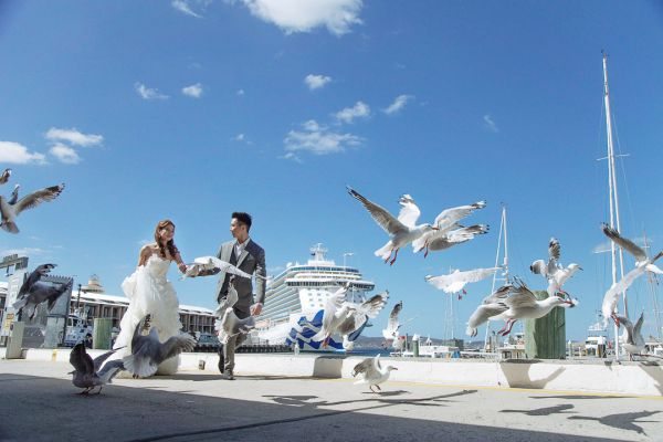 Angel and Andrew's pre-wedding session in Tasmania, frame 034