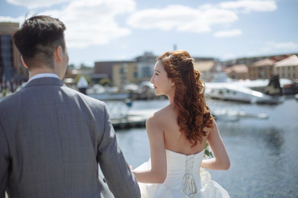 Angel and Andrew's pre-wedding session in Tasmania, frame 036