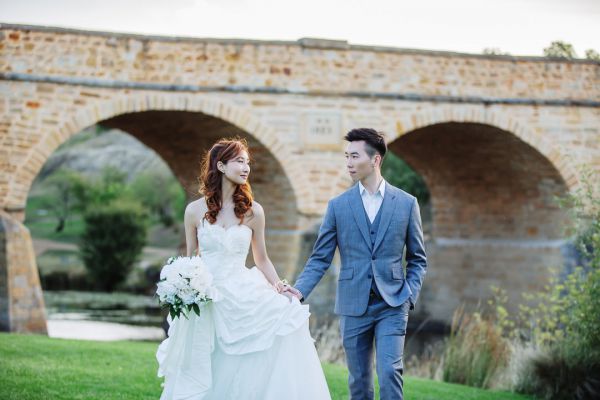 Angel and Andrew's pre-wedding session in Tasmania, frame 061