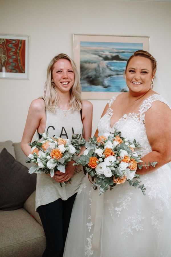 Sarah and Glenn's wedding day in Mount Dandenong, frame 010