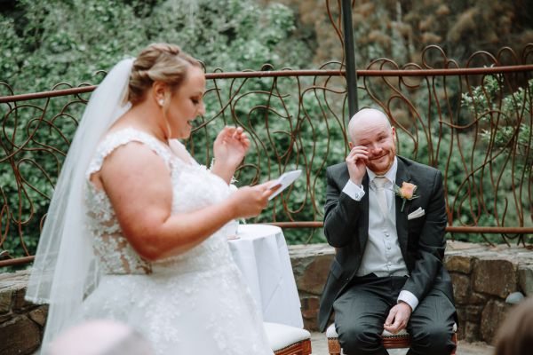 Sarah and Glenn's wedding day in Mount Dandenong, frame 040