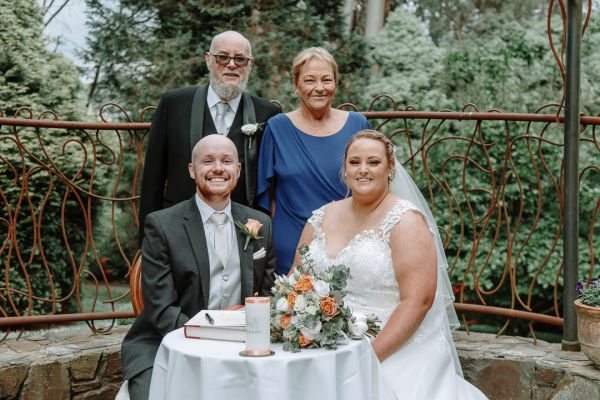 Sarah and Glenn's wedding day in Mount Dandenong, frame 061
