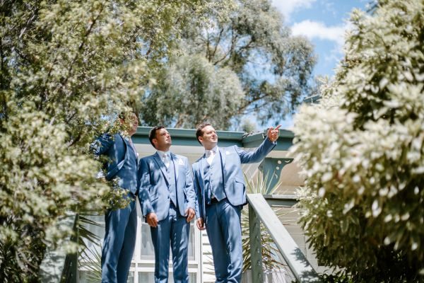 Danni and Jarrod's wedding day in Coldstream, frame 016
