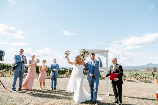 Danni and Jarrod's wedding day in Coldstream, frame 112