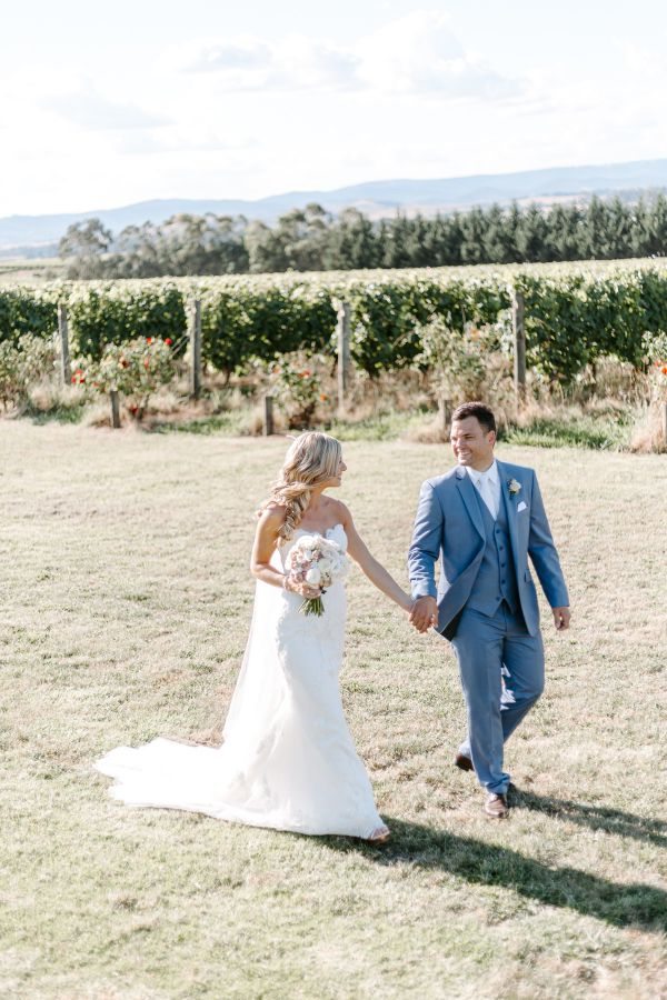 Danni and Jarrod's wedding day in Coldstream, frame 124