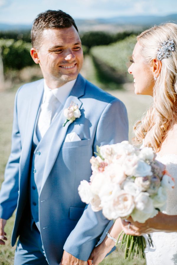 Danni and Jarrod's wedding day in Coldstream, frame 130