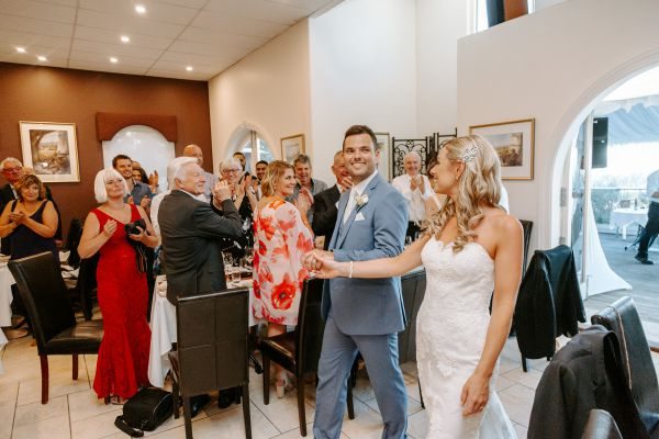 Danni and Jarrod's wedding day in Coldstream, frame 154