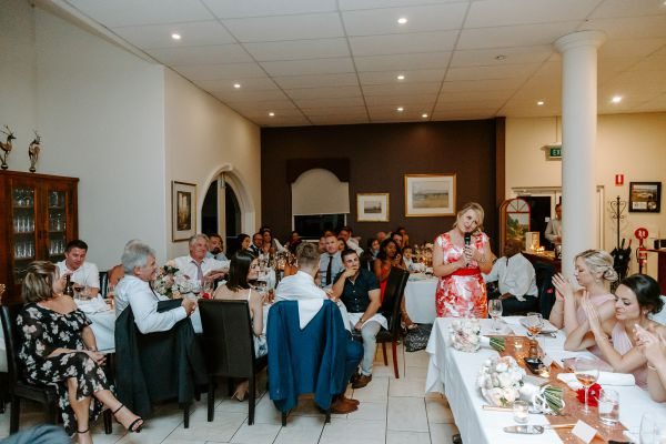 Danni and Jarrod's wedding day in Coldstream, frame 169