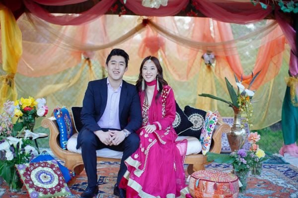 Penny and Asheek's wedding day in Narre Warren South, frame 262
