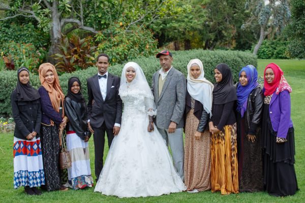 Sagal and Abdifatah's wedding day in Keilor East, frame 061