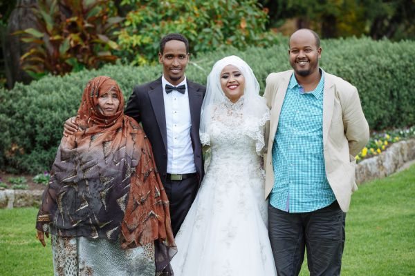 Sagal and Abdifatah's wedding day in Keilor East, frame 064