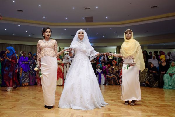 Sagal and Abdifatah's wedding day in Keilor East, frame 136