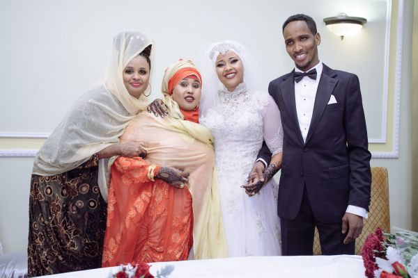 Sagal and Abdifatah's wedding day in Keilor East, frame 175