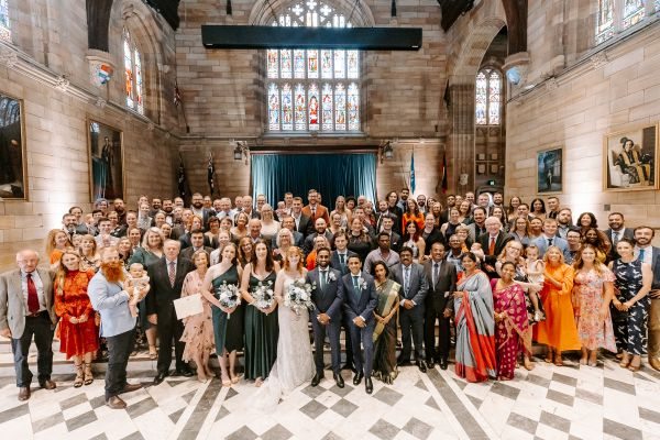 Wedding photograph 033 from Felice and Praz's day at The University of Sydney Great Hall