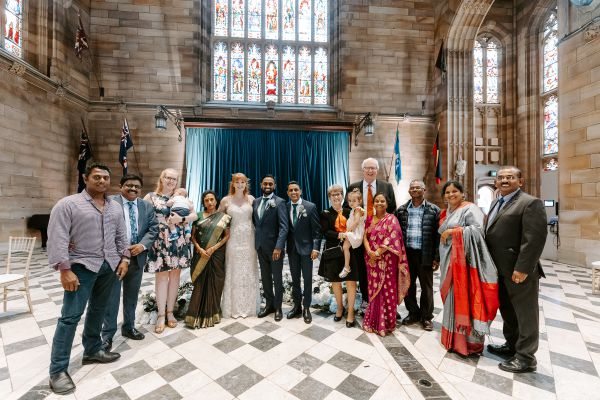 Wedding photograph 036 from Felice and Praz's day at The University of Sydney Great Hall