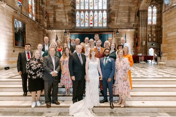 Wedding photograph 039 from Felice and Praz's day at The University of Sydney Great Hall