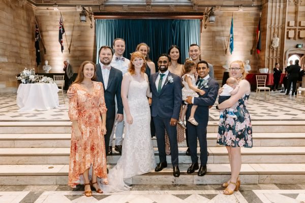 Felice and Praz's wedding day in Camperdown, frame 043