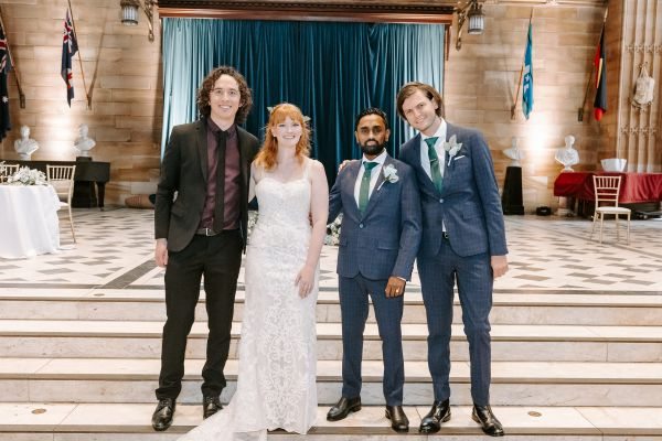 Wedding photograph 048 from Felice and Praz's day at The University of Sydney Great Hall